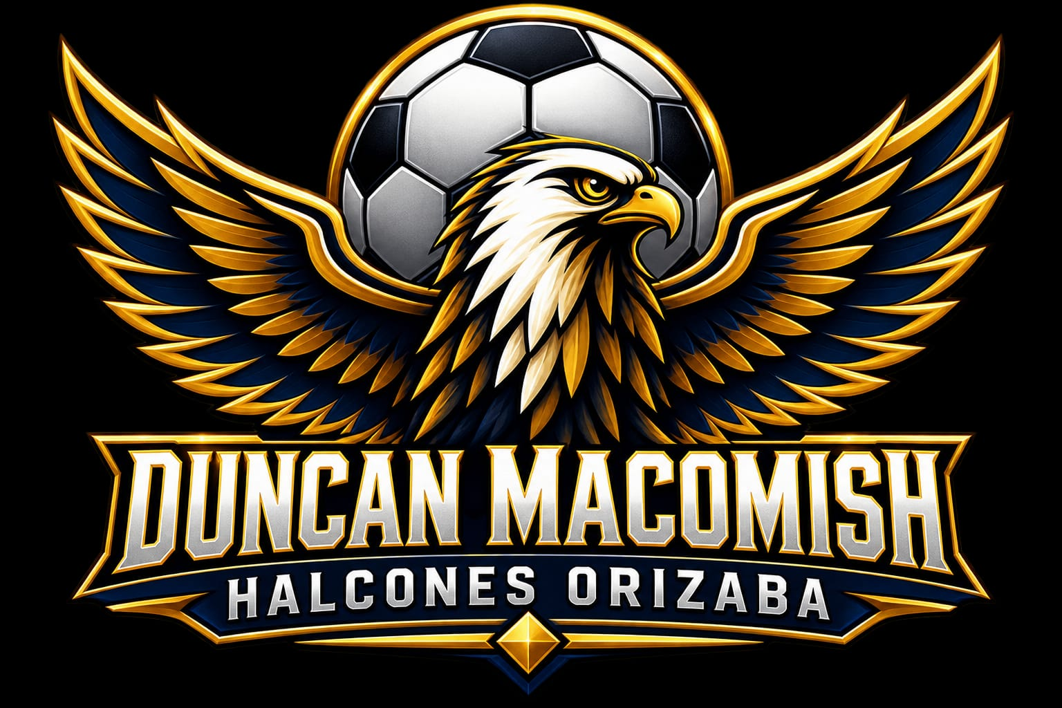 Logo de Duncan Macomish Halcones Orizaba, academia de fútbol soccer